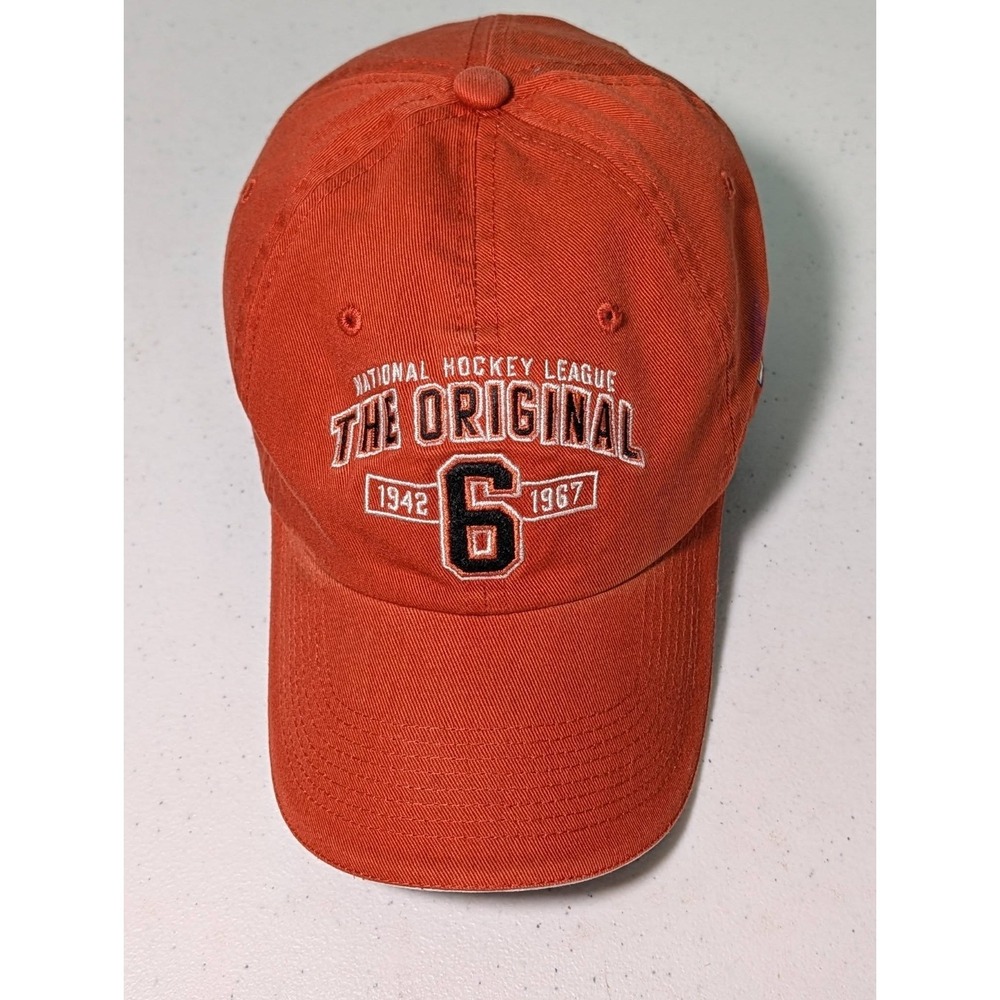 Old Time Hockey The Original 6 Strap Back Embroidered Cap/Hat Vintage 100% Cotto